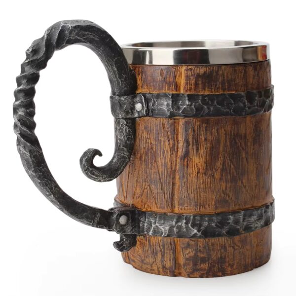 Vintage Mug™ Jarra de Cerveza Vikinga 500ml - Image 2