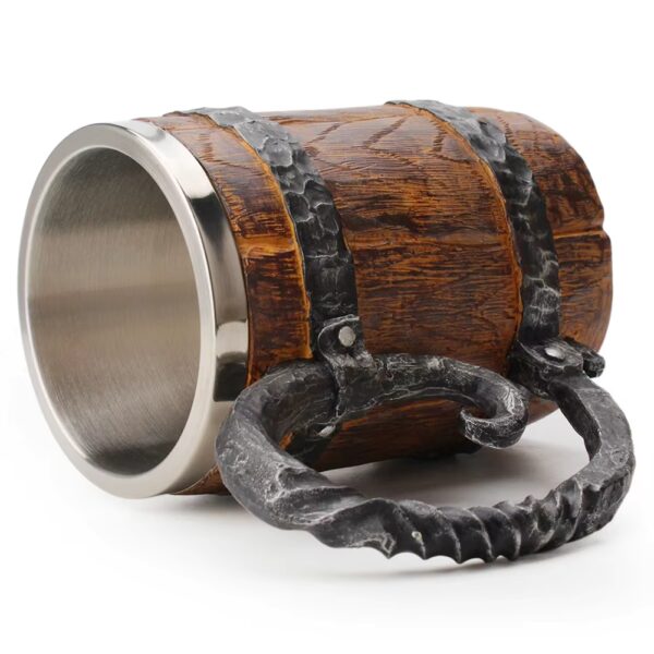 Vintage Mug™ Jarra de Cerveza Vikinga 500ml - Image 4