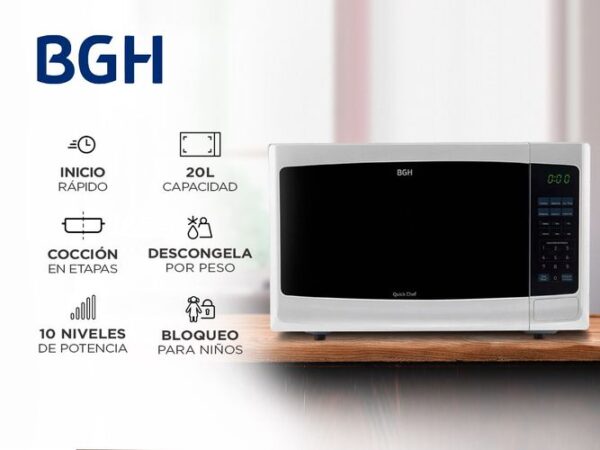 Microondas Digital de Alta Tecnología con 20L de Capacidad - Image 2