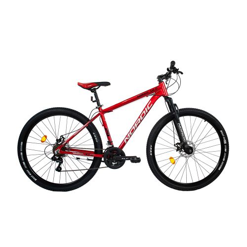 Bicicleta de Montaña Nordic X2.0 Rodado 29 T20 en Rojo y Gris