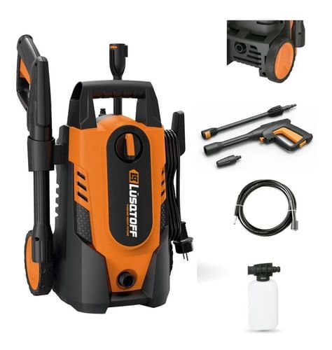 Hidrolavadora de Alta Presión 1200W con Autostop Regulable HL-120