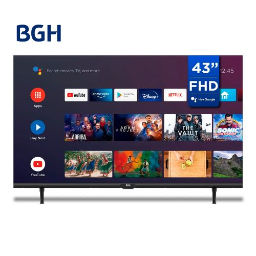 Smart TV 43” LED Full HD con Android TV