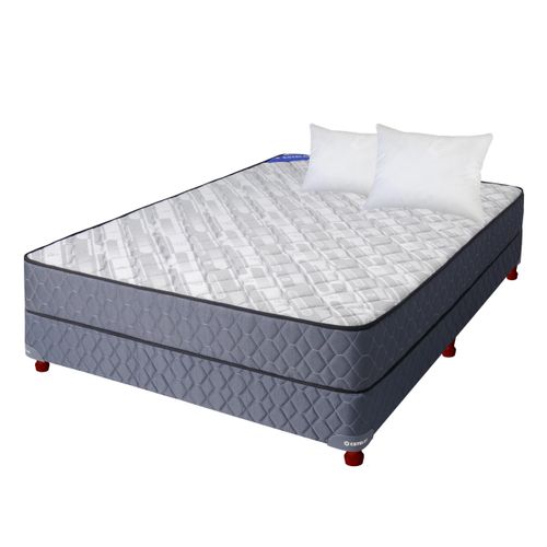 Sommier de Espuma Alta Densidad 140×190 + 2 Almohadas de Regalo
