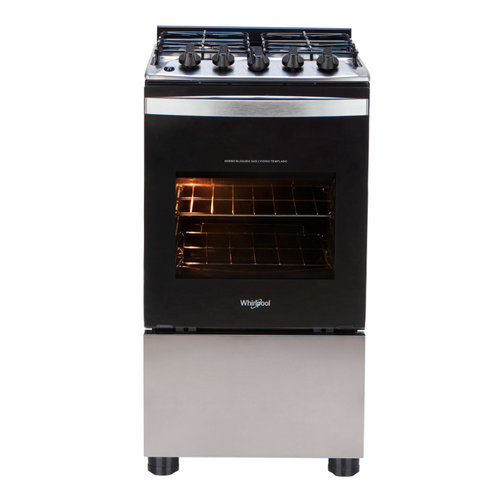 Cocina a Gas de 51 cm en Acero Inoxidable