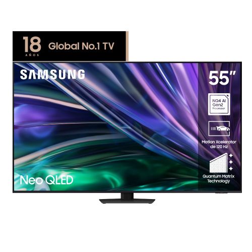 Smart TV 4K Neo QLED 55 pulgadas con Tizen OS