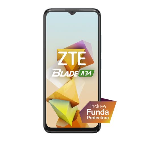 Celular Inteligente ZTE Blade A34 Gris | 2GB RAM | 64GB ROM