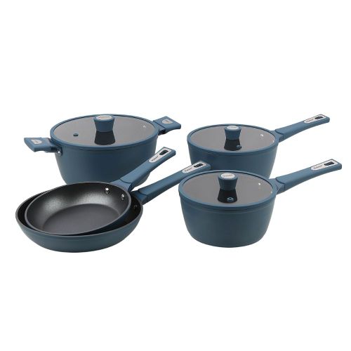 Set de Cocina Tecnológico de 8 Piezas en Color Azul