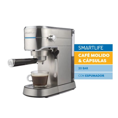 Cafetera Expreso 3 en 1 con Molinillo Incorporado