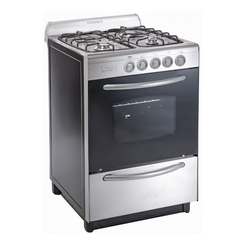 Cocina Multigas Elegante de Acero Inoxidable