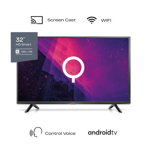 Smart TV de 32” HD con Android TV