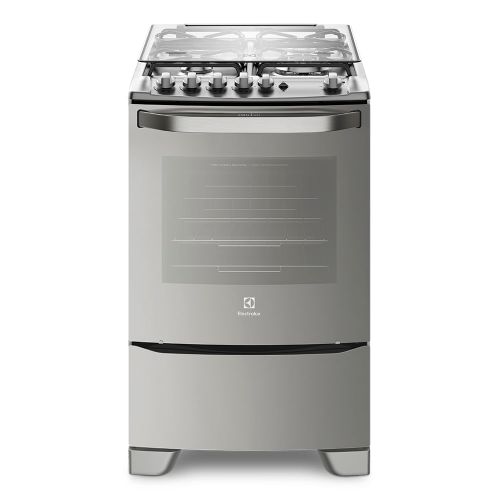 Cocina a Gas de 4 Quemadores con Horno y Grill Eléctrico